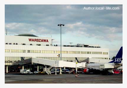 Airport Frederic Chopin car rental at naniko